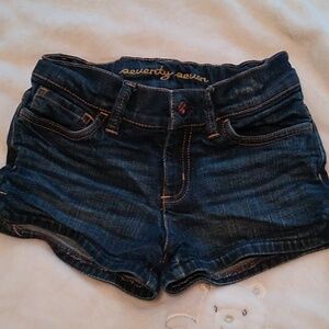 😍 Girls Size 8 Denim Shorts 🩳 77 Kids By American Eagle